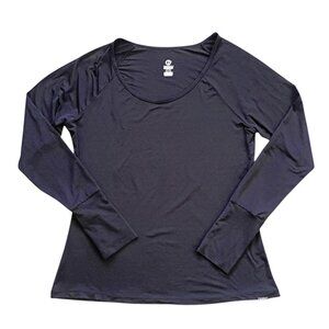 Merrell Select-Wick Shirt Women's L Heather Gray Performance Outdoor Hiking Tee